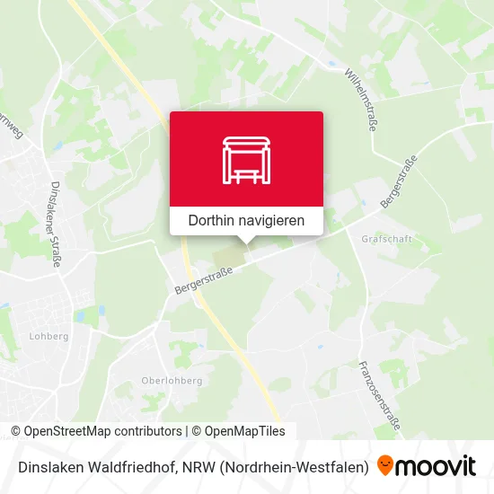 Dinslaken Waldfriedhof Karte