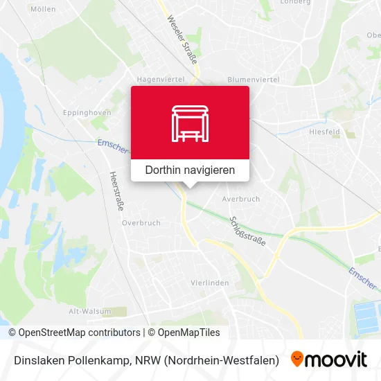 Dinslaken Pollenkamp Karte