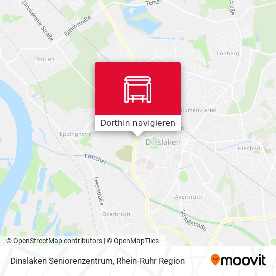 Dinslaken Seniorenzentrum Karte