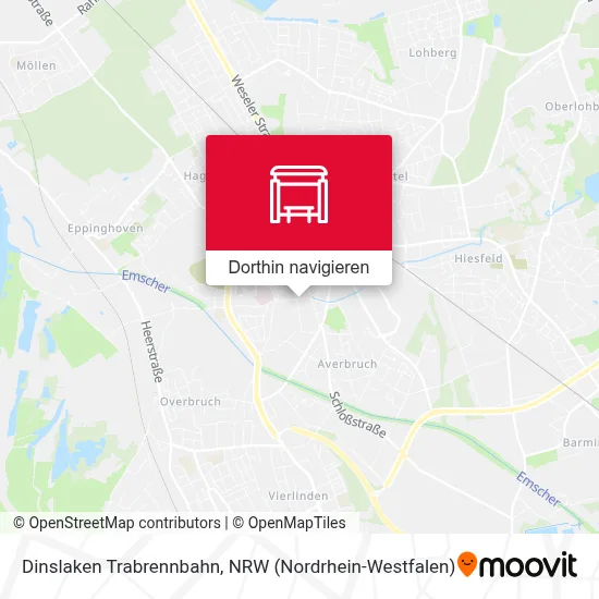Dinslaken Trabrennbahn Karte