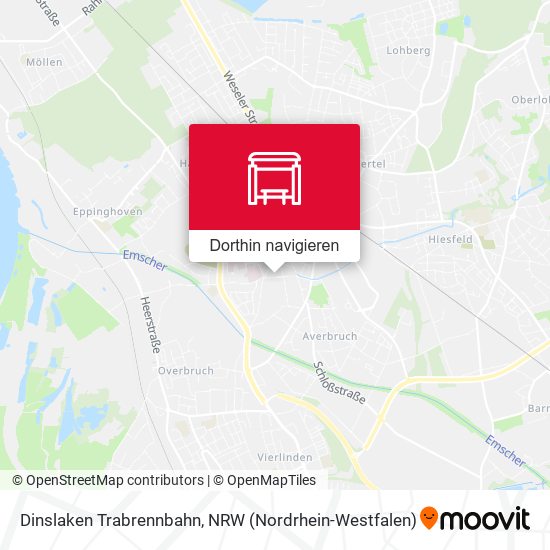 Dinslaken Trabrennbahn Karte