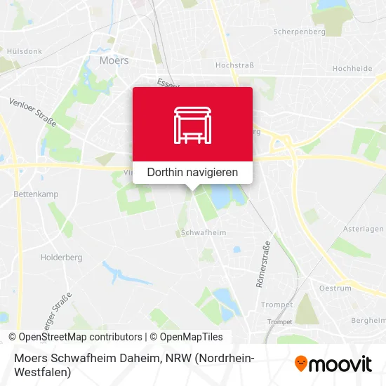 Moers Schwafheim Daheim Karte