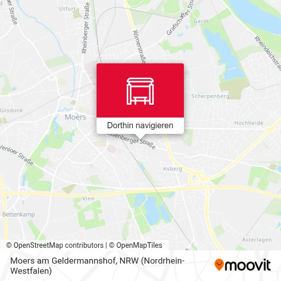 Moers am Geldermannshof Karte