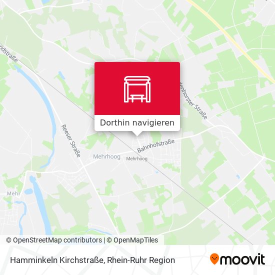 Hamminkeln Kirchstraße Karte