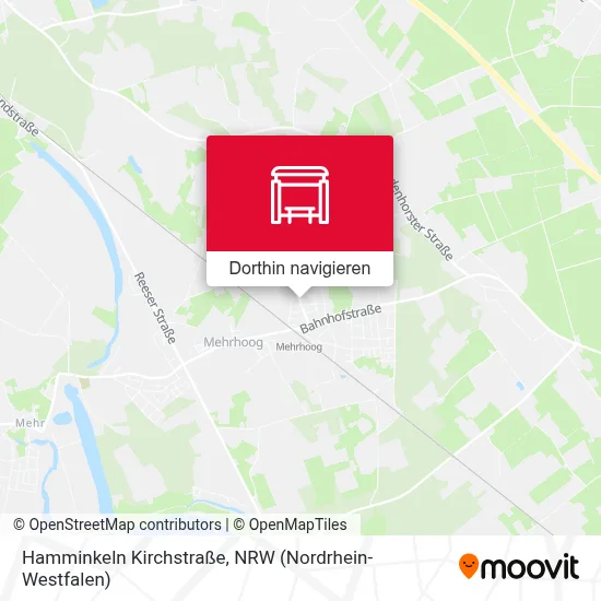 Hamminkeln Kirchstraße Karte