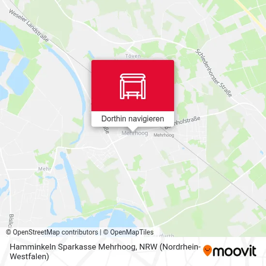 Hamminkeln Sparkasse Mehrhoog Karte
