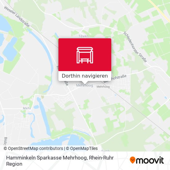 Hamminkeln Sparkasse Mehrhoog Karte