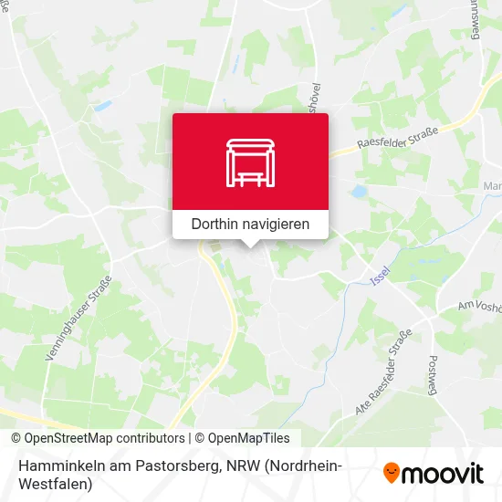 Hamminkeln am Pastorsberg Karte