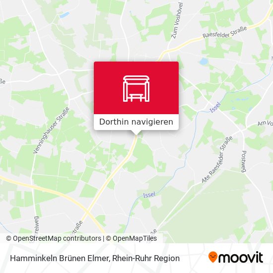 Hamminkeln Brünen Elmer Karte