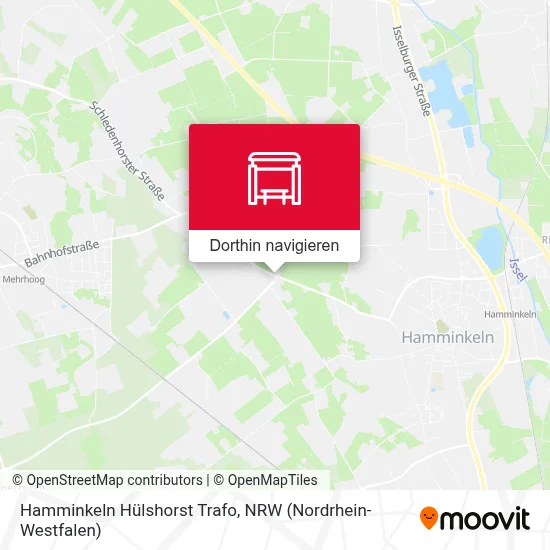 Hamminkeln Hülshorst Trafo Karte