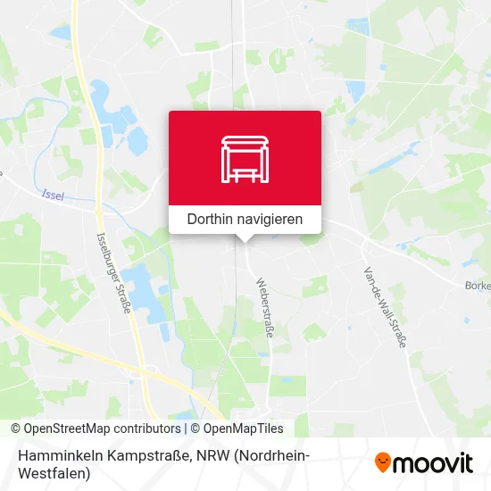 Hamminkeln Kampstraße Karte