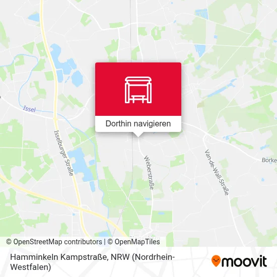 Hamminkeln Kampstraße Karte
