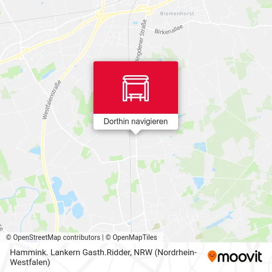 Hammink. Lankern Gasth.Ridder Karte