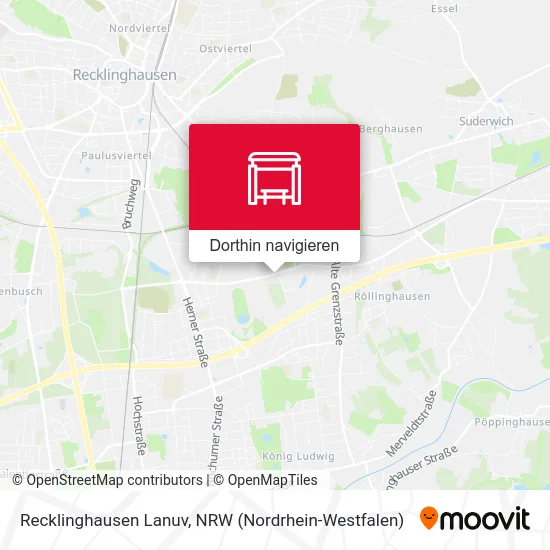 Recklinghausen Lanuv Karte