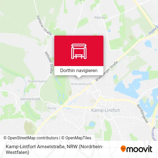 Kamp-Lintfort Amselstraße Karte
