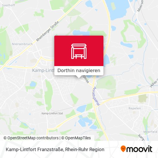 Kamp-Lintfort Franzstraße Karte