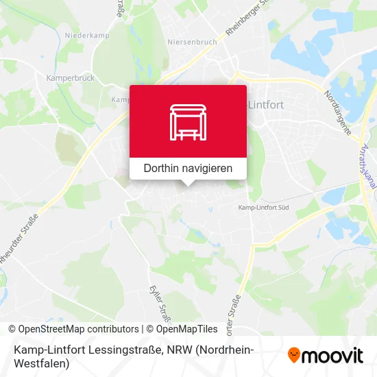 Kamp-Lintfort Lessingstraße Karte