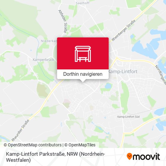 Kamp-Lintfort Parkstraße Karte