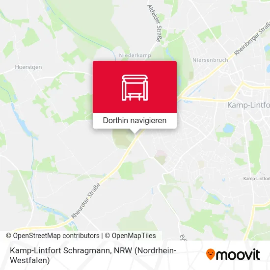 Kamp-Lintfort Schragmann Karte