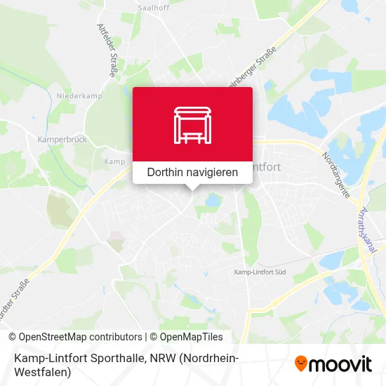 Kamp-Lintfort Sporthalle Karte