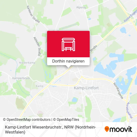 Kamp-Lintfort Wiesenbruchstr. Karte