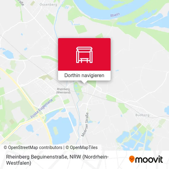 Rheinberg Beguinenstraße Karte