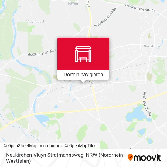 Neukirchen-Vluyn Stratmannsweg Karte