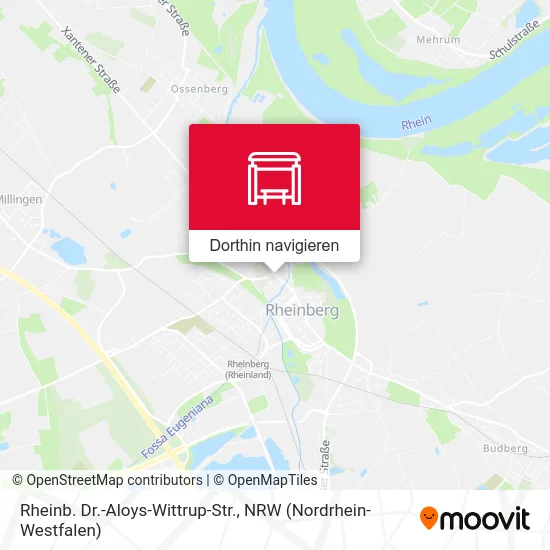 Rheinb. Dr.-Aloys-Wittrup-Str. Karte