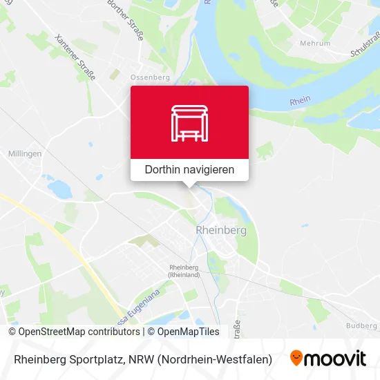 Rheinberg Sportplatz Karte