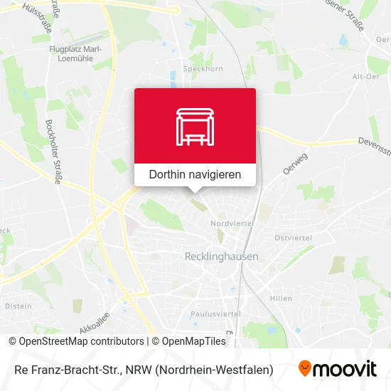 Re Franz-Bracht-Str. Karte