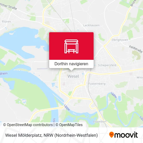 Wesel Mölderplatz Karte
