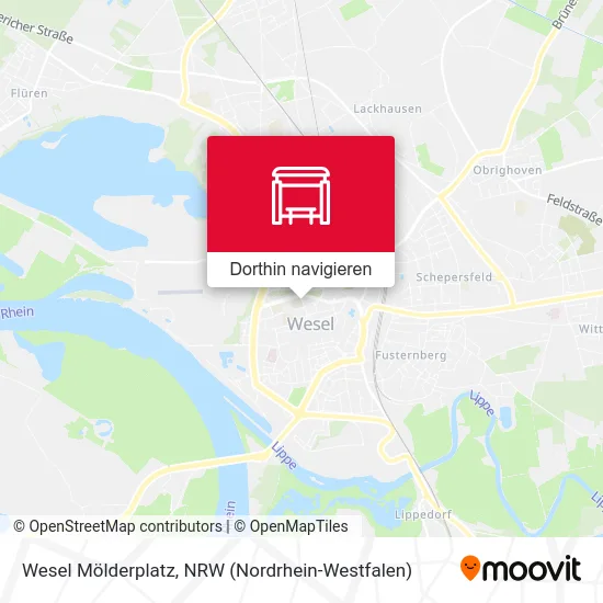 Wesel Mölderplatz Karte