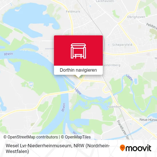 Wesel Lvr-Niederrheinmuseum Karte