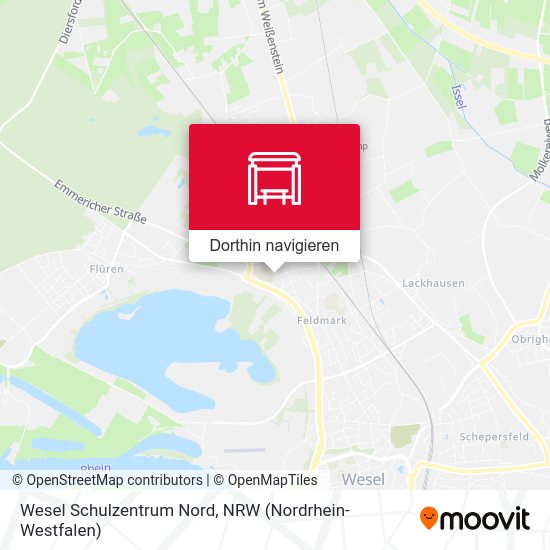 Wesel Schulzentrum Nord Karte