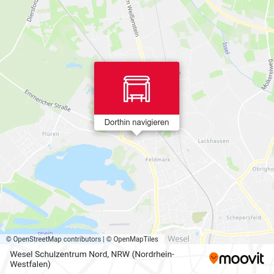 Wesel Schulzentrum Nord Karte