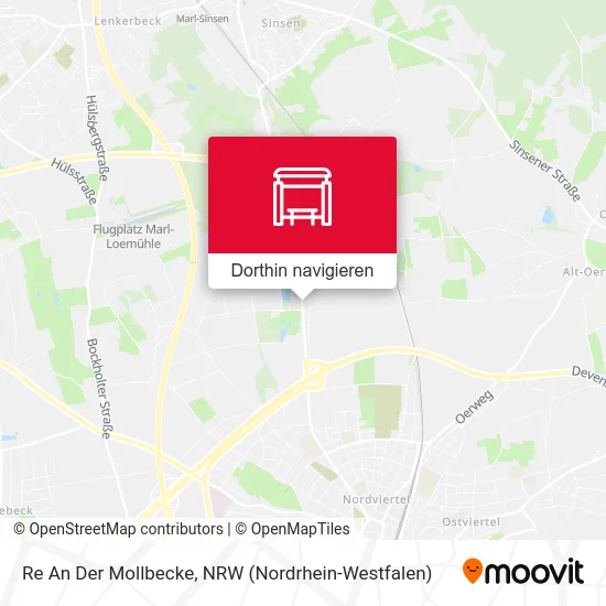 Re An Der Mollbecke Karte