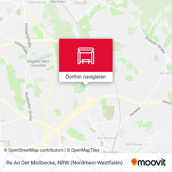 Re An Der Mollbecke Karte