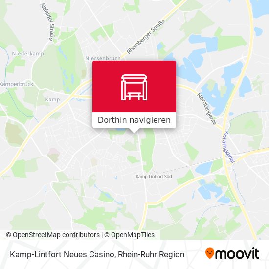 Kamp-Lintfort Neues Casino Karte