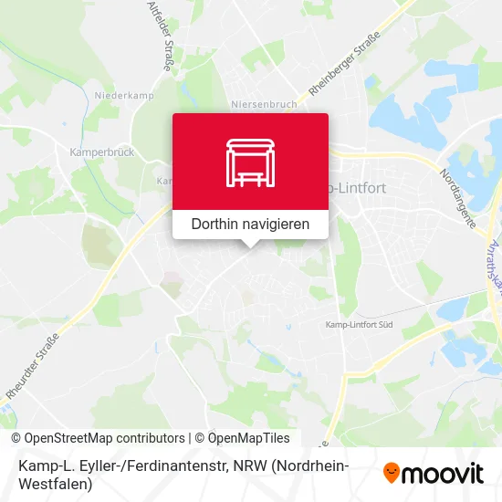 Kamp-L. Eyller-/Ferdinantenstr Karte