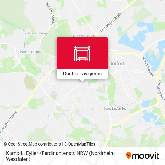 Kamp-L. Eyller-/Ferdinantenstr Karte