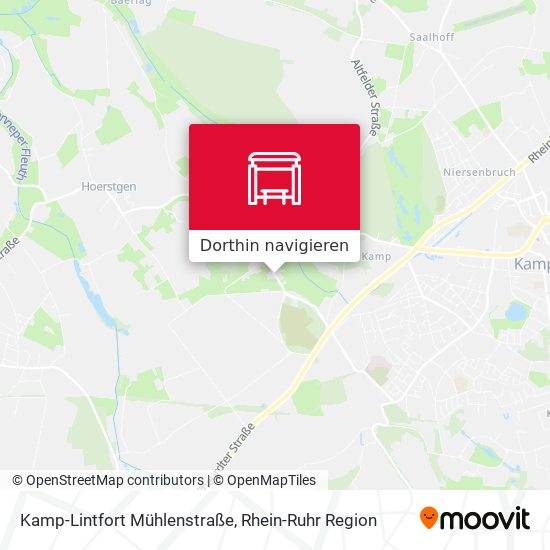 Kamp-Lintfort Mühlenstraße Karte