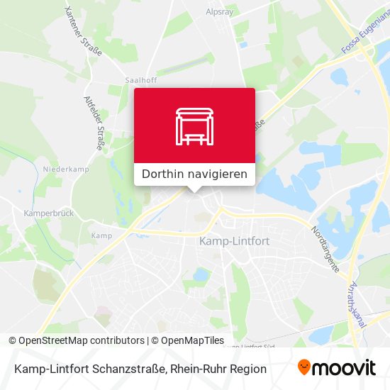 Kamp-Lintfort Schanzstraße Karte