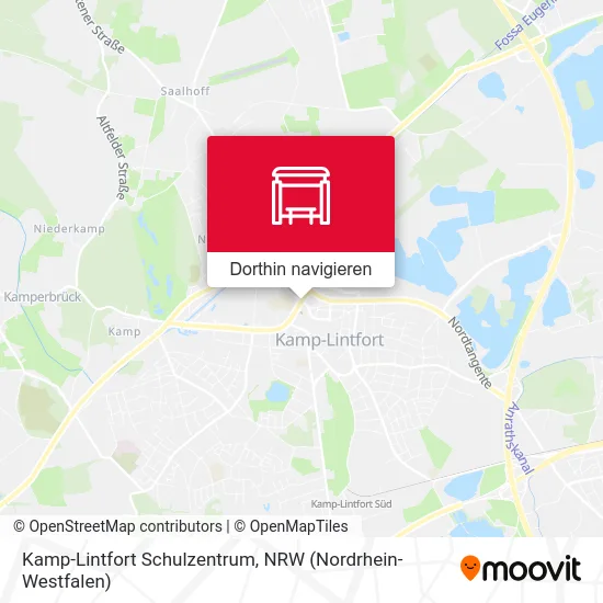 Kamp-Lintfort Schulzentrum Karte