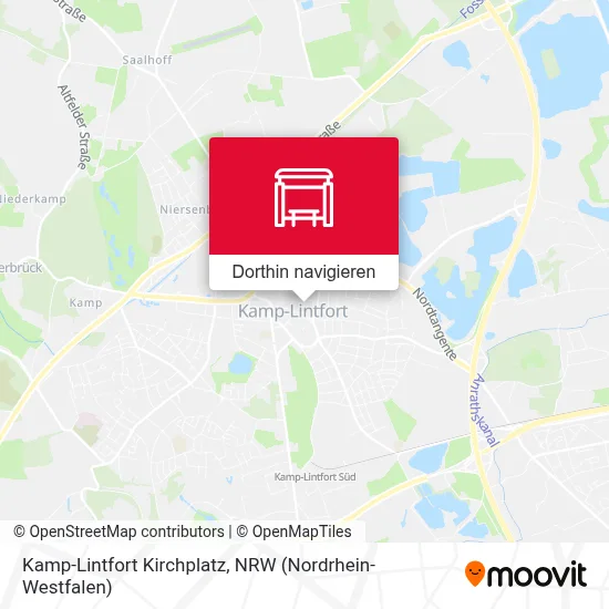 Kamp-Lintfort Kirchplatz Karte