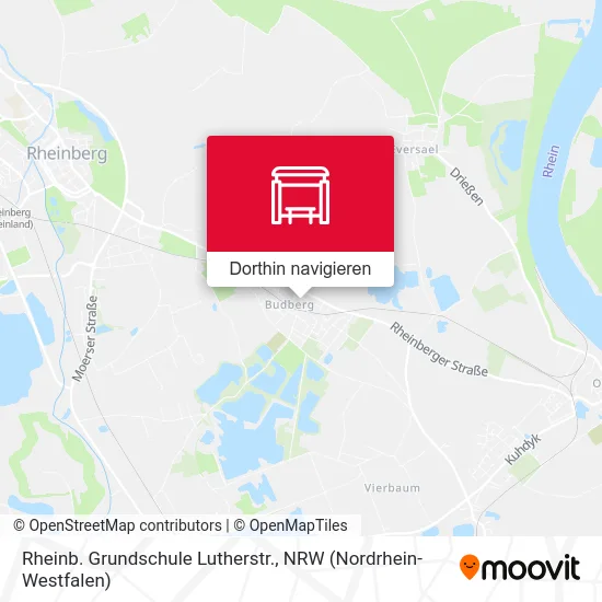 Rheinb. Grundschule Lutherstr. Karte