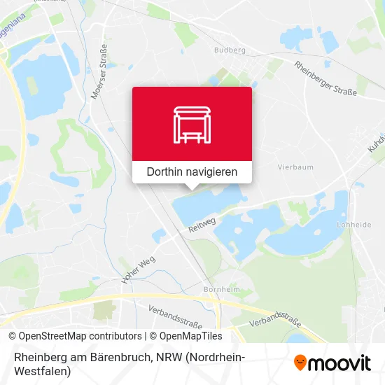 Rheinberg am Bärenbruch Karte