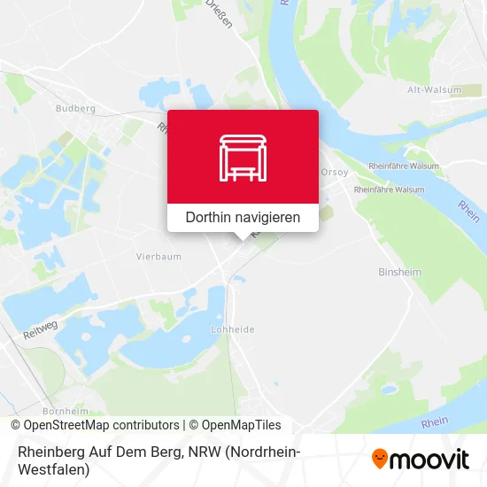 Rheinberg Auf Dem Berg Karte