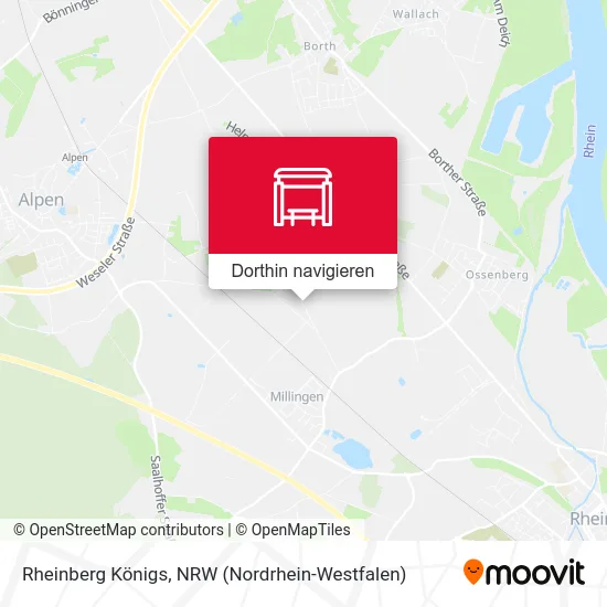 Rheinberg Königs Karte