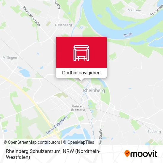 Rheinberg Schulzentrum Karte