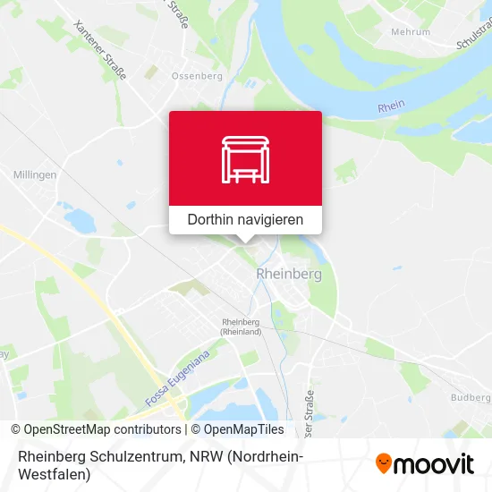Rheinberg Schulzentrum Karte
